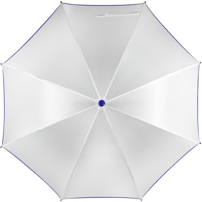 Зонт-трость Unit White, белый с синим